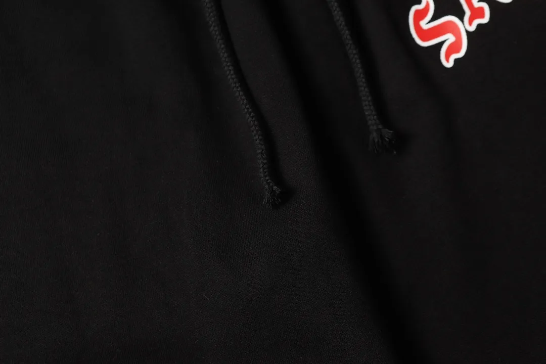 Saint Michael series of fashionable casual long sweatpants Style number: 247P190 Color: Black Size: S M L XL
